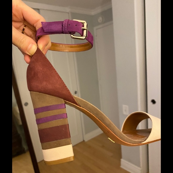 Vicenza Italian Block Heels Sandals - Picture 3 of 6